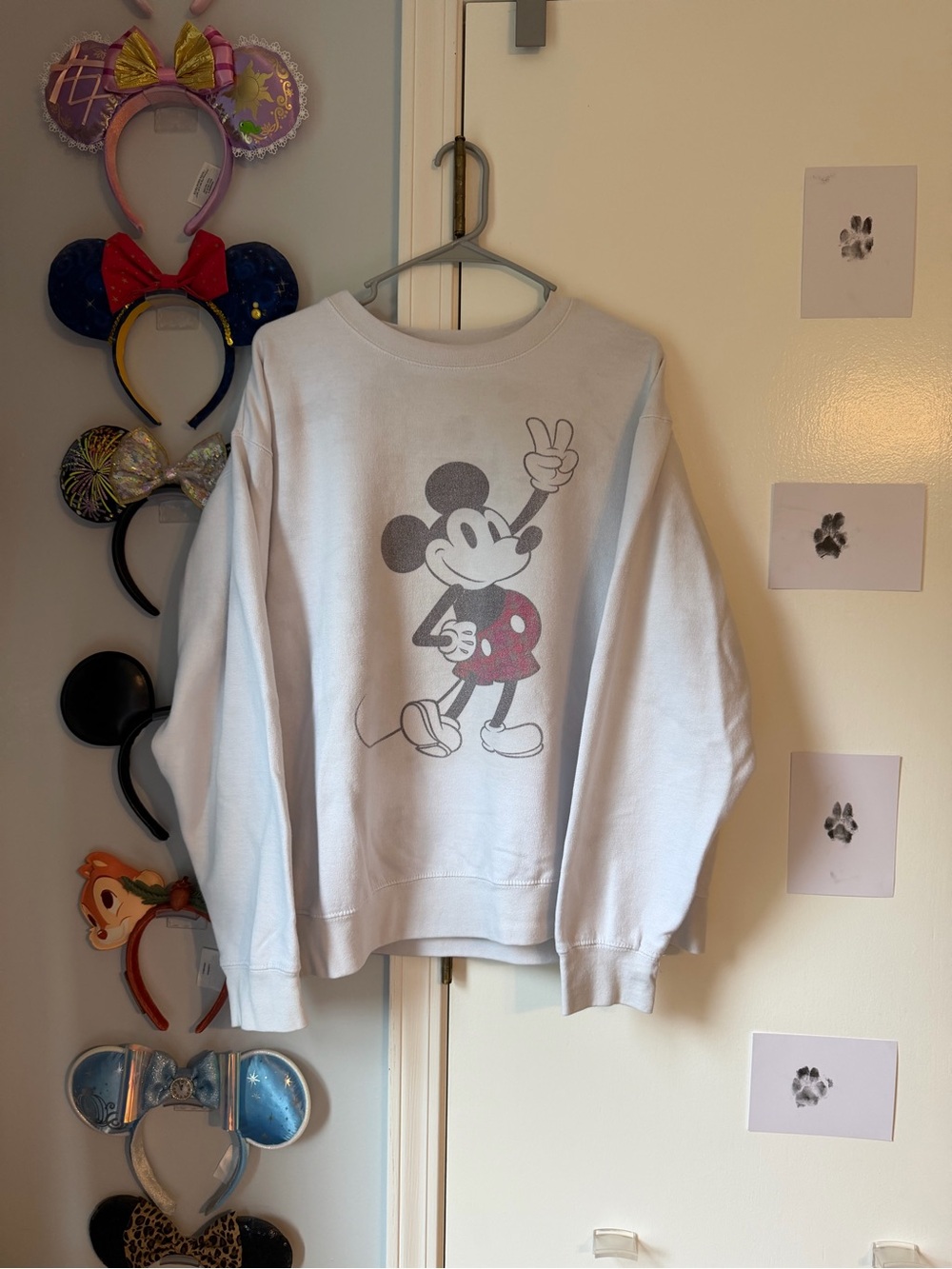 Mickey Mouse Graphic Crewneck Sweatshirt